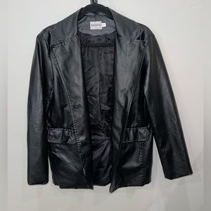 Nordstrom Faux Leather Blazer